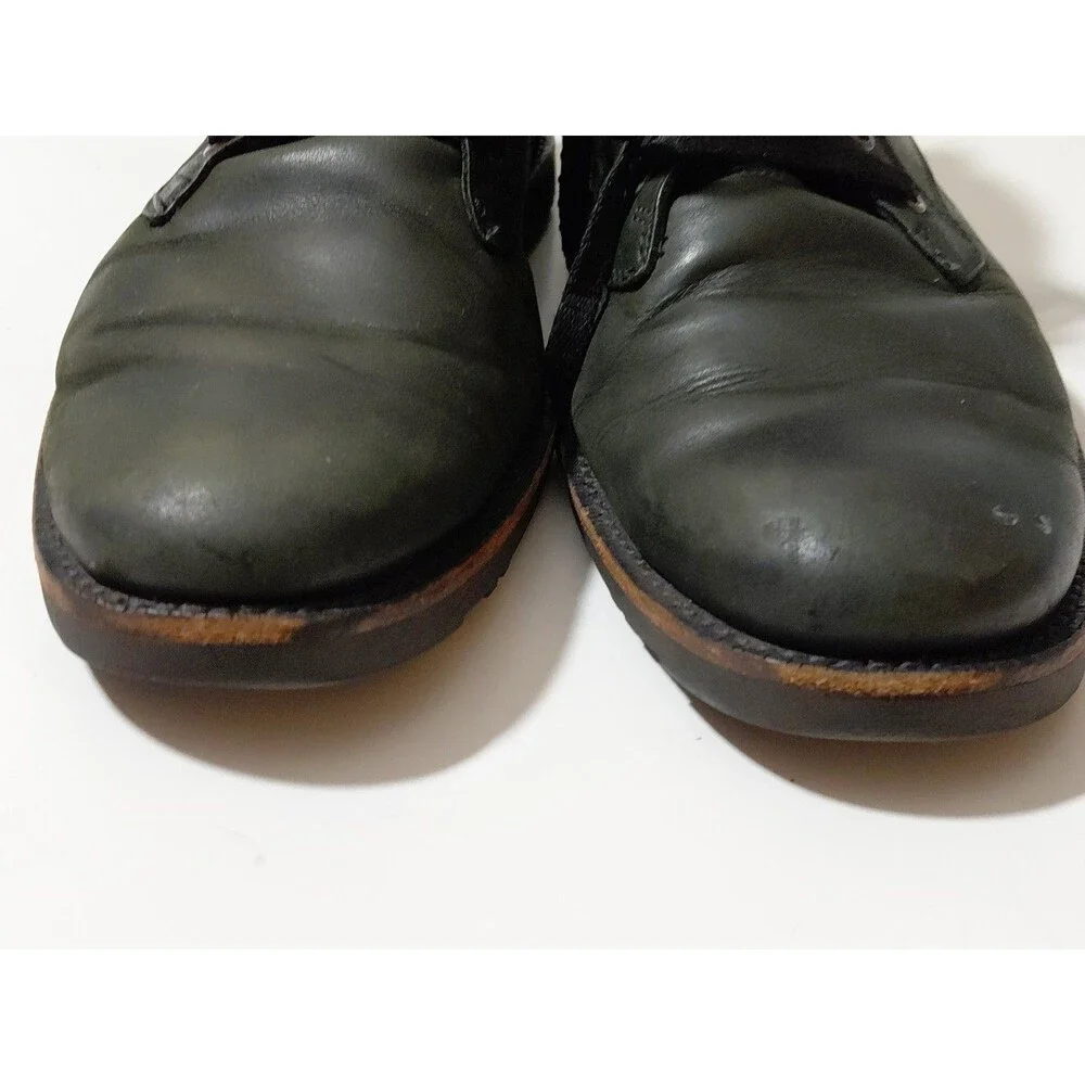 Timberland Men’s Leather Kendrick Chukka Waterproof Ankle Black Boots Size 9